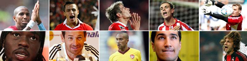 top ten best soccer transfers 2011/2012